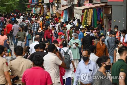 인도 뉴델리 신규 확진 89명으로 '뚝'…작년 4월 이후 최저치(종합)