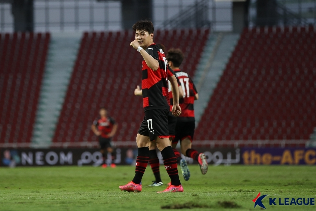 '타쉬·임상협 골 맛' 포항, ACL 첫 경기서 랏차부리 2-0 제압