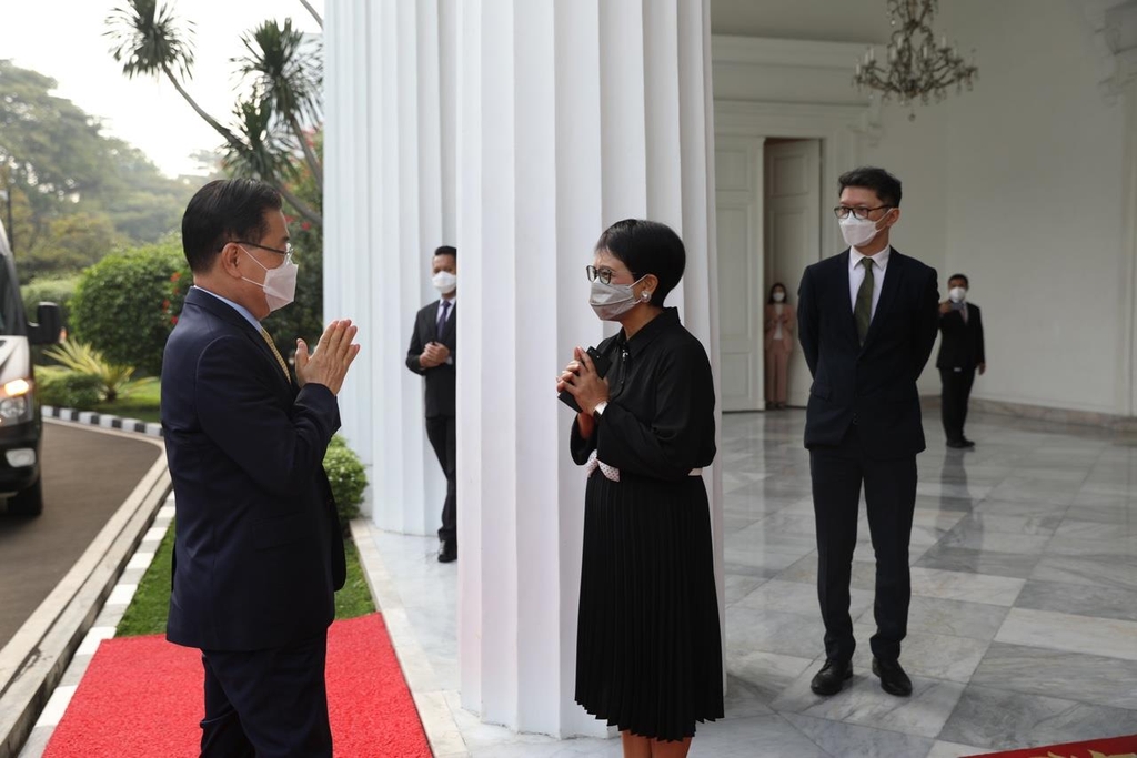 한-인도네시아 외교장관 회담…"신남방 핵심국, 협력 더 강화"