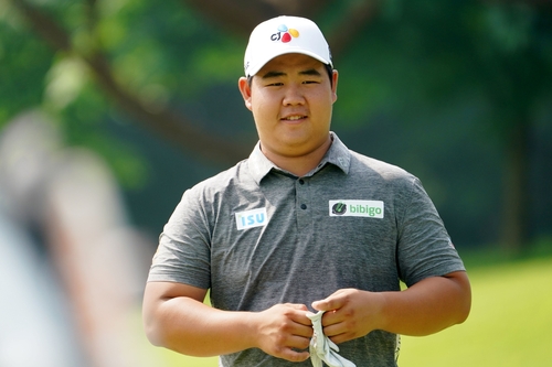 김주형, 한국오픈 2R 3위 도약…역대 두 번째 '10대 우승' 조준(종합)