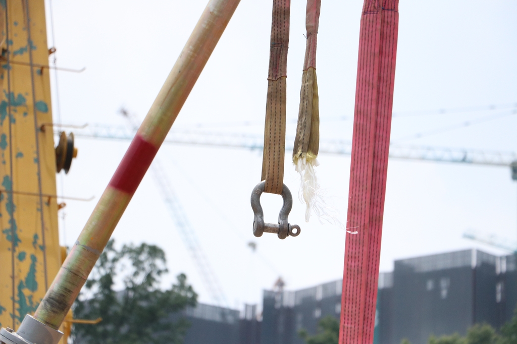 과천 태영건설 아파트 공사장서 또 사고…작업자 1명 사망(종합)