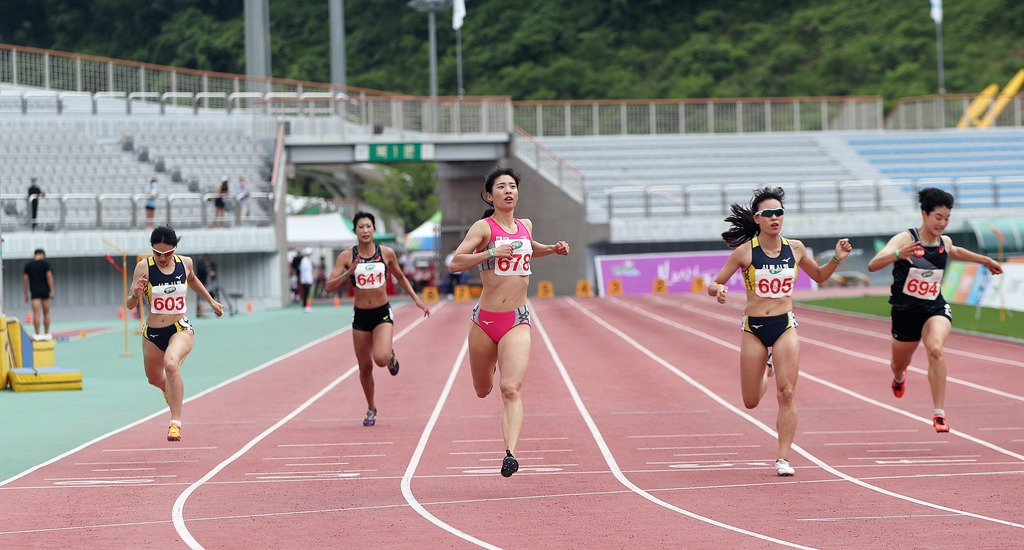 박태건, 전국육상선수권 남자 200ｍ 우승…20초93