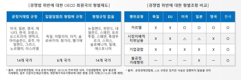 "징벌적 행정규제로 연평균 52만여 건 기소…일반 형사법 2배"