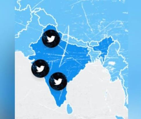 인도에 '미운털' 박힌 트위터, 영유권 분쟁지역 뺀 지도에 곤욕