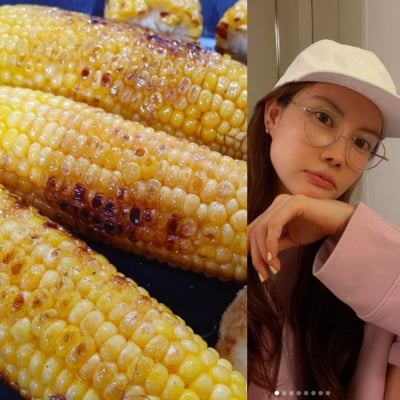 양미라, 샛노란 초당 옥수수 인증샷…군침 도는 비주얼 [TEN★]