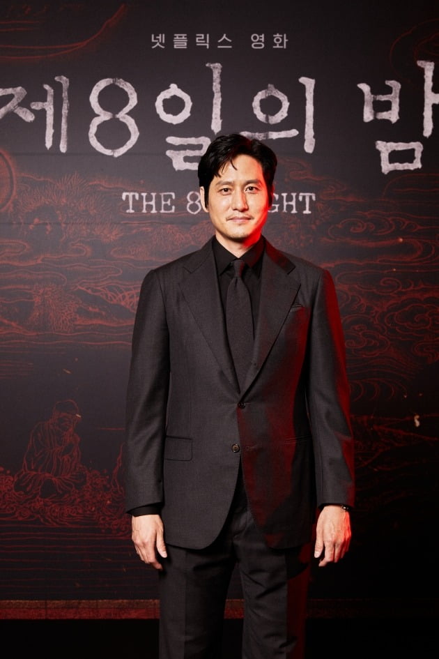 배우 박해준이 28일 열린 넷플릭스 영화 '제8일의 밤'의 온라인 제작보고회에 참석했다. / 사진제공=넷플릭스