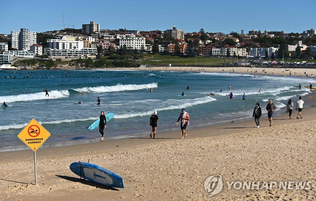 호주, 델타변이 확산에 시드니 등 곳곳 봉쇄 돌입