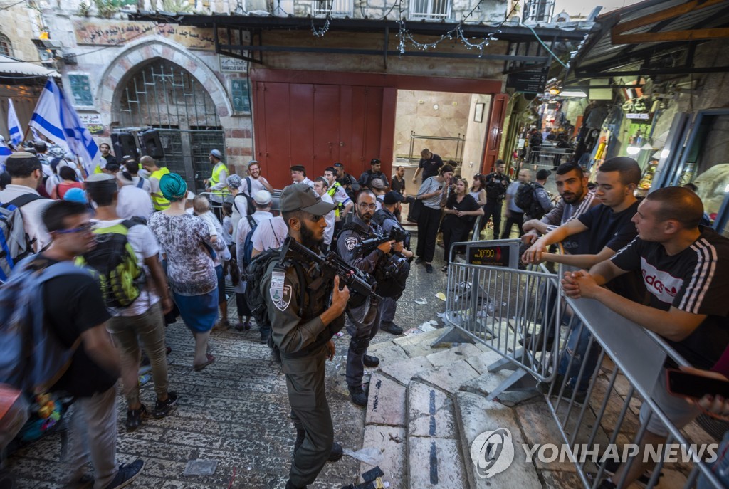 이스라엘, 예루살렘서 우파 행진 허용키로…갈등 재고조 우려