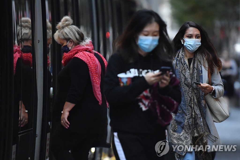 시드니 델타 변이 출현에 '화들짝'…대중교통서 마스크 의무화