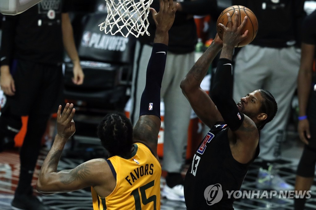 NBA 클리퍼스, 유타에 PO 2연패 뒤 2연승…'승부는 5차전부터!'