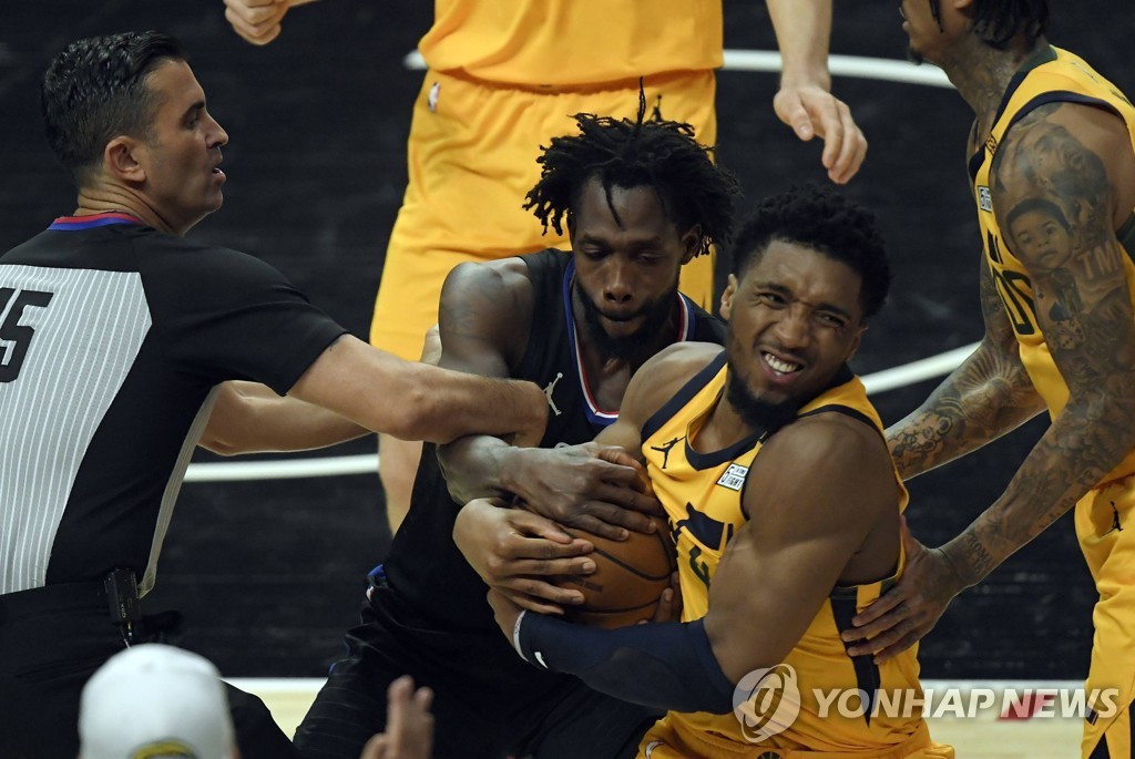 NBA 클리퍼스, 유타에 PO 2연패 뒤 2연승…'승부는 5차전부터!'