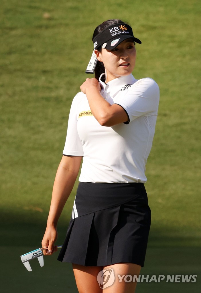 이정은, KPMG 여자 PGA 챔피언십 첫날 2타 차 공동 3위