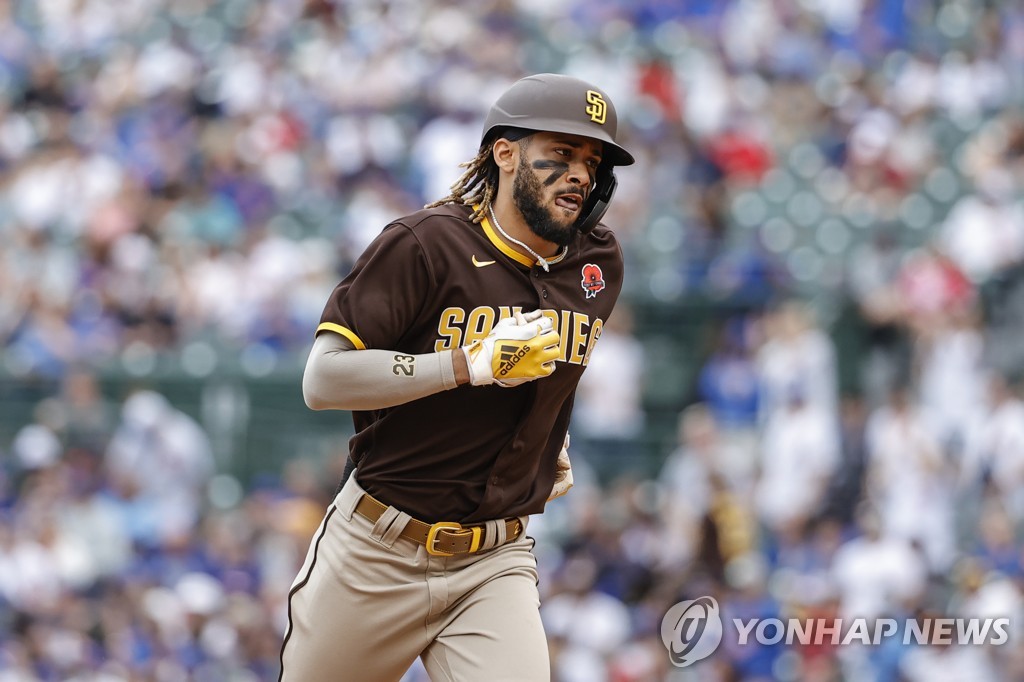 MLB는 2세 전성시대…주니어 삼총사, 홈런 선두 경쟁