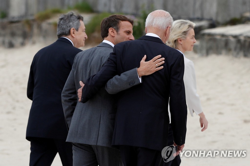 G7서 '미국의 복귀' 확실히 알린 바이든…대중공조 토대 확보