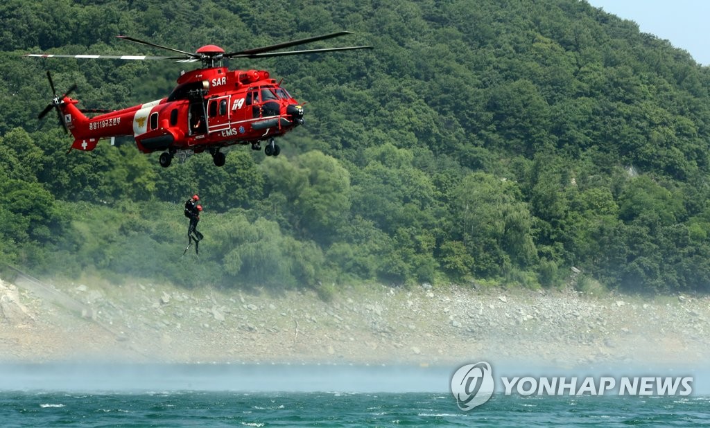 전국 21개 소방항공대 헬기운용 안전점검…비행기량도 평가