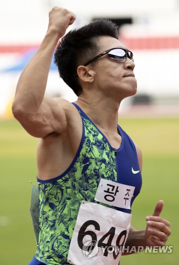 김국영·우상혁, 도쿄올림픽 기준기록 통과 마지막 기회