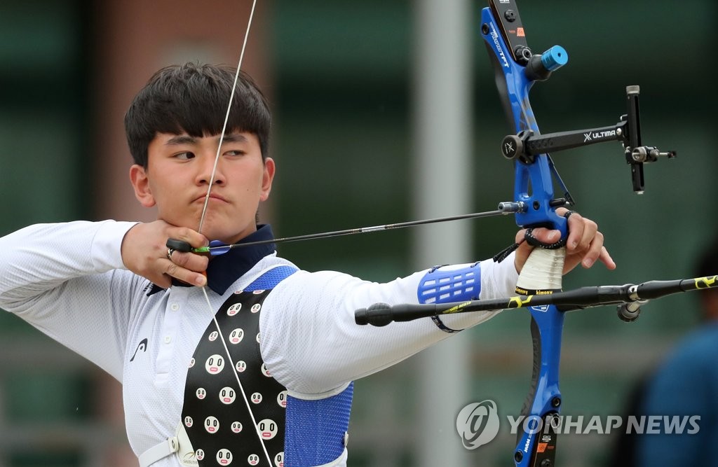 '고교궁사' 김제덕, 도쿄 올림픽 전초전 아시아컵서 우승