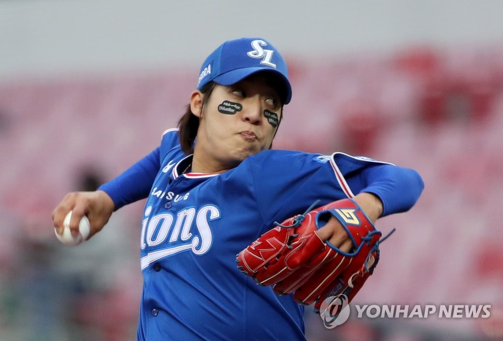 결승점 만든 피렐라의 전력 질주…삼성, 키움에 역전승