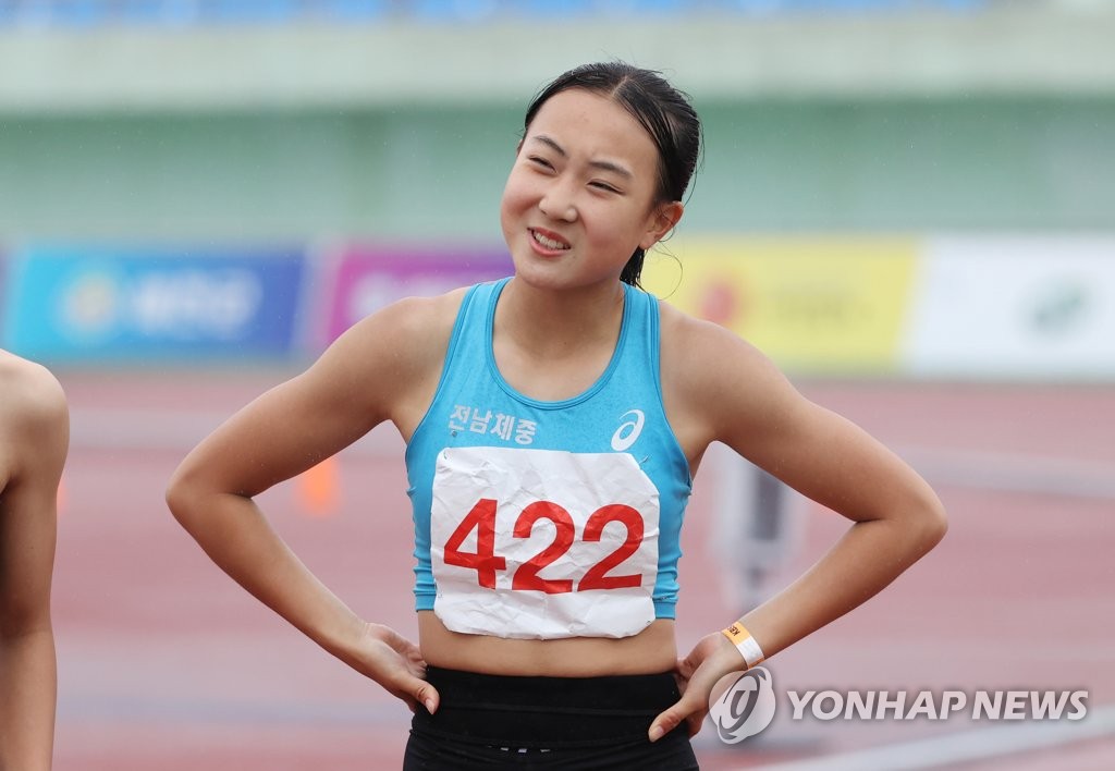 '10초37' 이규형, 남자일반부 100ｍ 우승…남고부 비웨사는 실격