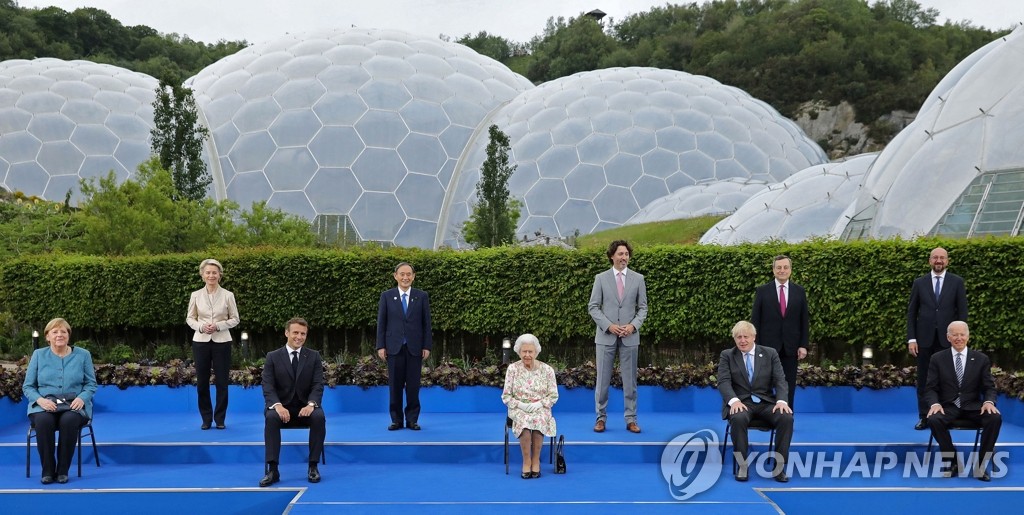 G7, 도쿄 올림픽·패럴림픽 개최 지지…日스가 "매우 고무적"(종합)