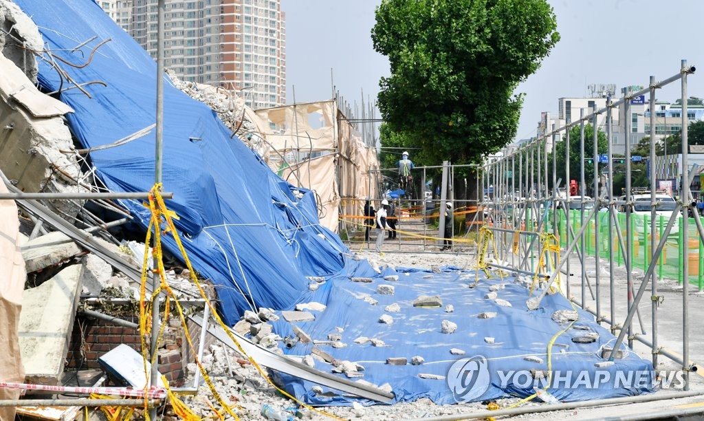 불법 재하도급 드러난 '참사'…붕괴 원인 규명 두달 소요