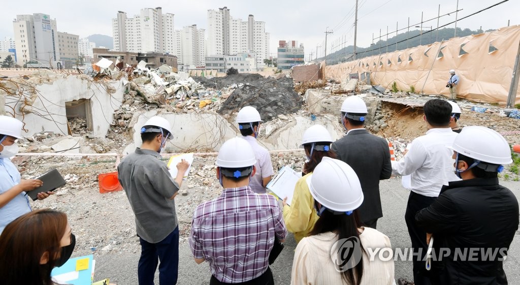 "철거건물 붕괴 참사 더는 없어야" 강원도, 건설 현장 합동점검