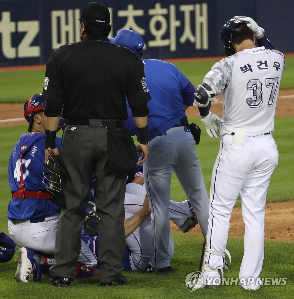 이원석 만루포·오승환 20세이브…삼성, 두산 꺾고 3연승