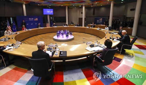 EU·미국, '무역전쟁' 종지부로 새출발·대중공조 강화