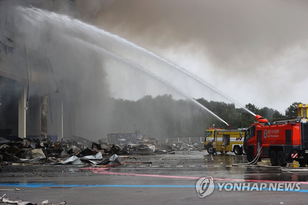 "제2 쿠팡 화재 막자"…소방청, 대형 물류창고 490곳 특별점검