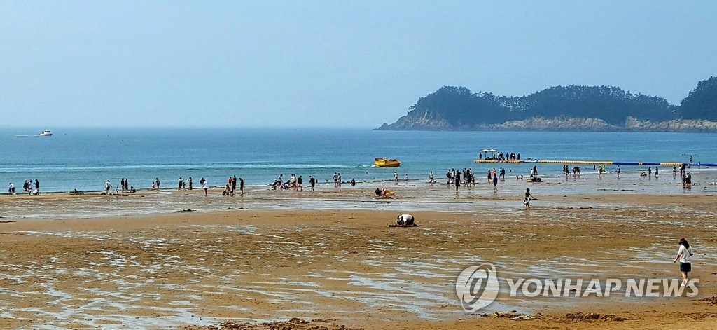 '안심콜·체온 스티커' 충남도 해수욕장 방역 대책 마련