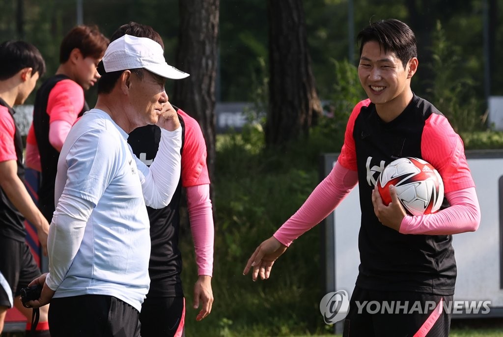 김학범 감독 "최고의 움직임 보일 선수 선발…사고 한번 치겠다"