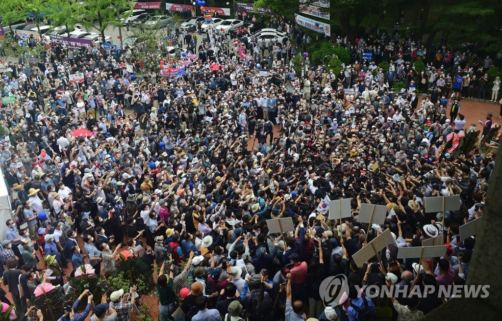 尹 대선출마 선언 "반드시 정권교체…모든분과 힘 모으겠다"(종합2보)