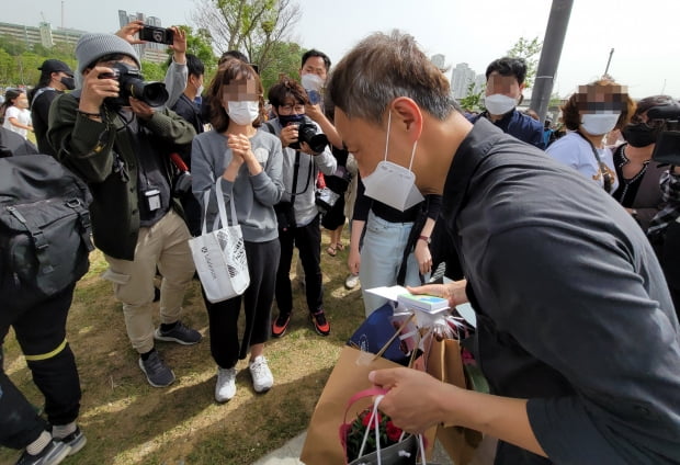 '한강 실종 의대생' 아버지 손모 씨/사진=연합뉴스