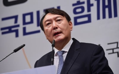 출마 소식에 재료 소멸?…'윤석열 테마주' 일제히 급락