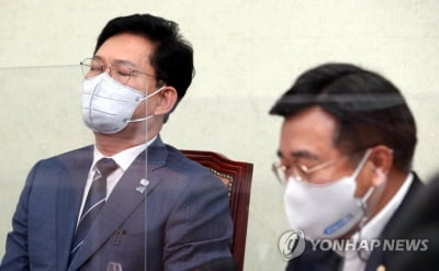 '또 내로남불' 역풍 우려에 분주했던 與, 김기표 사의에 안도