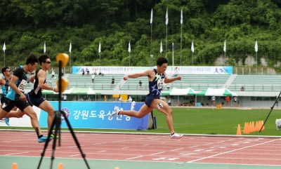 박태건, 전국육상선수권 남자 200ｍ 우승…20초93