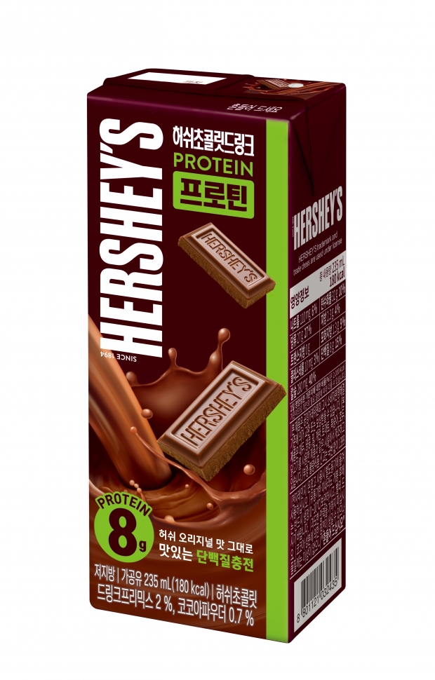 매일유업, 단백질 강화한 허쉬 초콜릿드링크 프로틴 출시