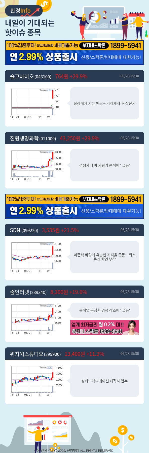 [포커스]내일이 기대되는 핫이슈 종목