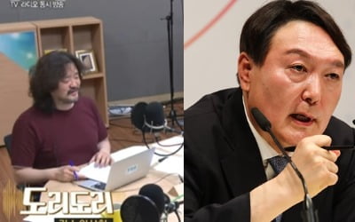 "도리도리 까꿍"…김어준, 동요 틀며 "이번 주 핫했던 단어"