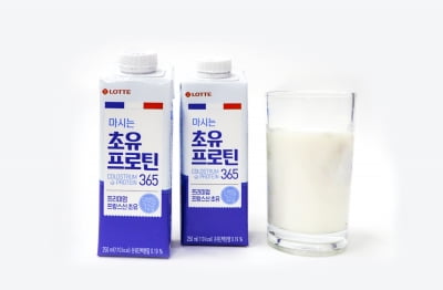 쑥쑥 크는 ‘단백질 음료’ 시장...롯데칠성도 뛰어들었다