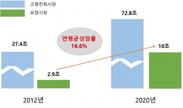 장기요양서비스 시장 현황 /자료:금융위원회