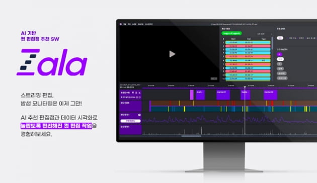 서울대 캠퍼스타운 입주 기업 ‘잘라컴퍼니’, AI기반 영상 편집점 솔루션 베타 서비스 오픈