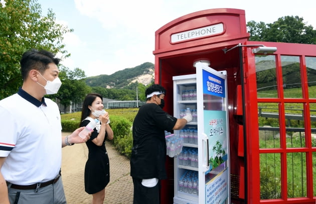 노원구, 야외 무더위쉼터 힐링냉장고 운영