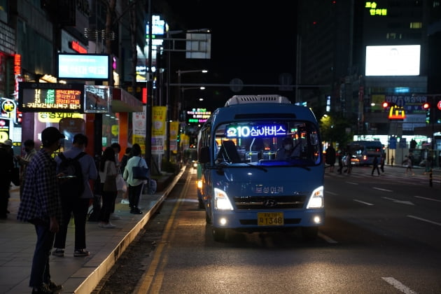 천안 심야버스 인기...운행 한 달 교통카드 승객 5000명 돌파