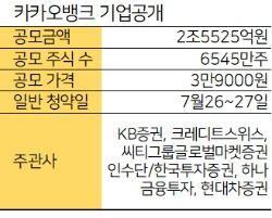 상장 후 15%만 올라도…카카오뱅크에 '2500조' 몰렸다 [마켓인사이트]