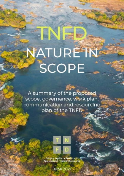 TNFD 보고서 이미지/TNFD 홈페이지