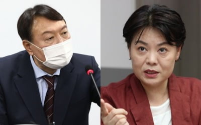 윤희숙, 윤석열에 '견제구' "부동산 인식, 文과 결 같이 하나"