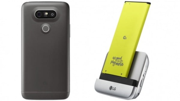 LG전자 모듈형 스마트폰 'G5'. LG전자 제공