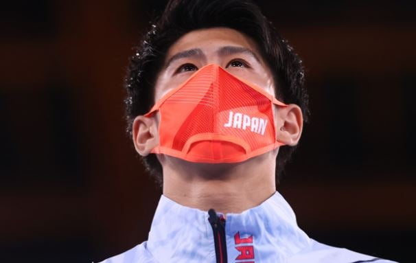 도쿄올림픽 남자 체조 개인종합에서 금메달을 딴 일본 하시모토 다이키 사진=REUTERS