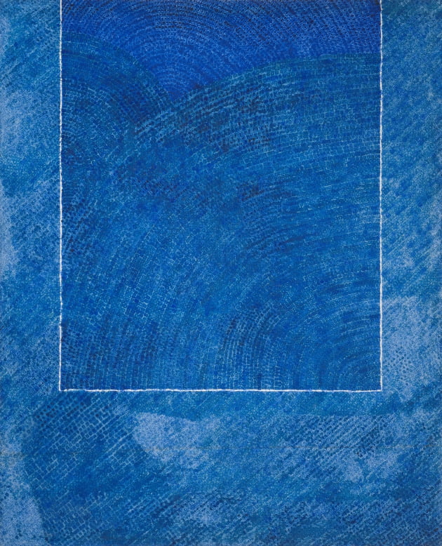 김환기, 산울림19-II-73#307, 1973, 캔버스에 유채, 264x213cm